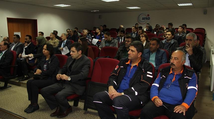 AFAD Erzurum&rsquo;da (KBRN) Farkındalık Eğitimi