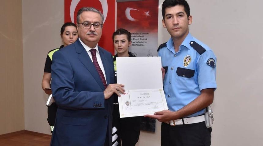 &rsquo;Temel Trafik ve Kaza İnceleme Eğitimi&rsquo; sertifika t&ouml;reni