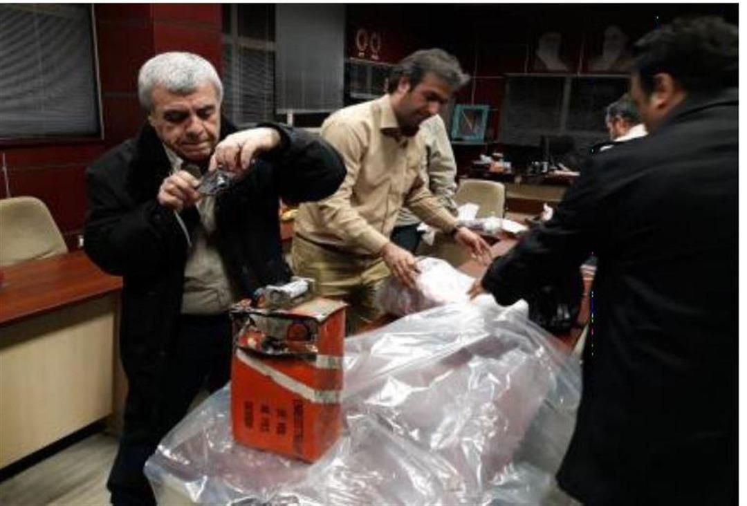 İran, d&uuml;şen T&uuml;rk jetiyle ilgili yeni fotoğraflar paylaştı 