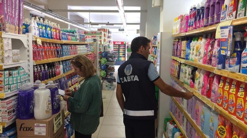 S&ouml;ke&rsquo;de Zabıta ve Sanayi Ticaret M&uuml;d&uuml;rl&uuml;ğ&uuml;&rsquo;nden etiket denetimi