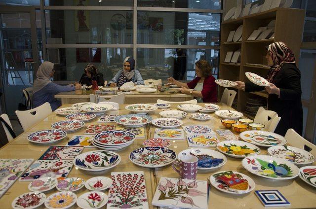 Malatya’da Çini sanatına yoğun ilgi