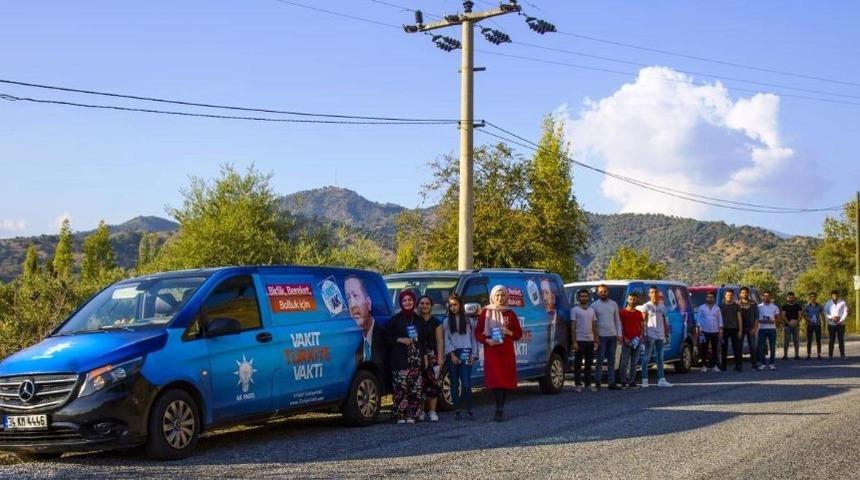 AK Parti Aydın&rsquo;da alana indi, yerel se&ccedil;im hareketi başladı