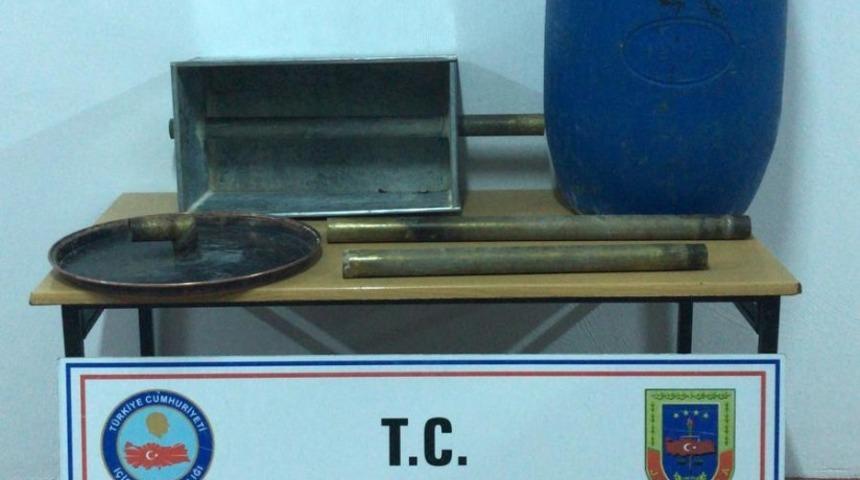 Tokat’ta 80 litre kaçak rakı ele geçirildi