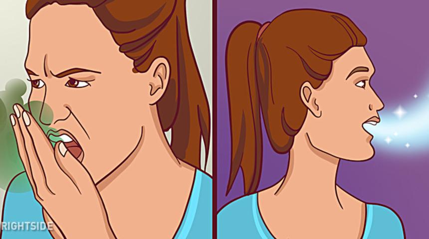 Sadece 5 dakikada kötü nefes kokusunu yok eden 5 yöntem