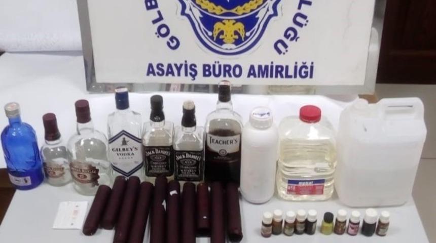 Ankara&rsquo;da sahte i&ccedil;ki operasyonu