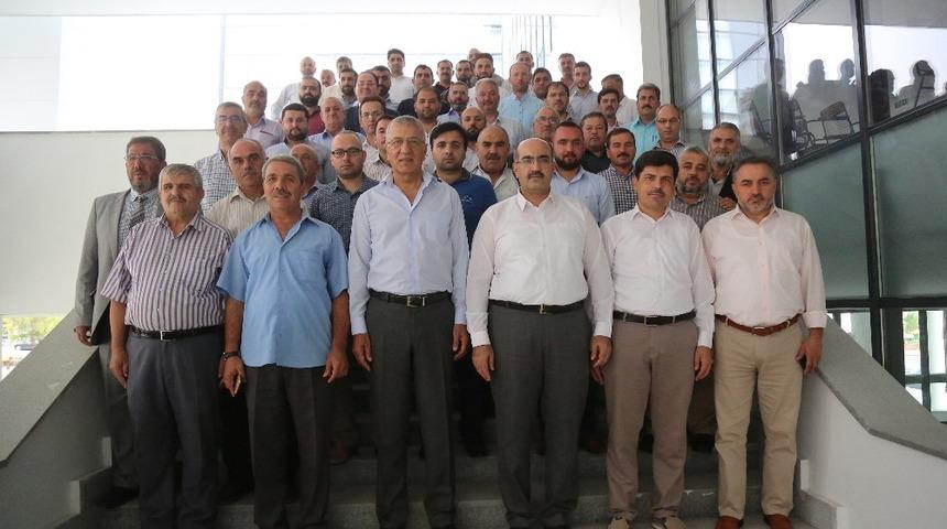 İmam ve din görevlileri, Mezitli Belediyesi’nin konuğu oldu