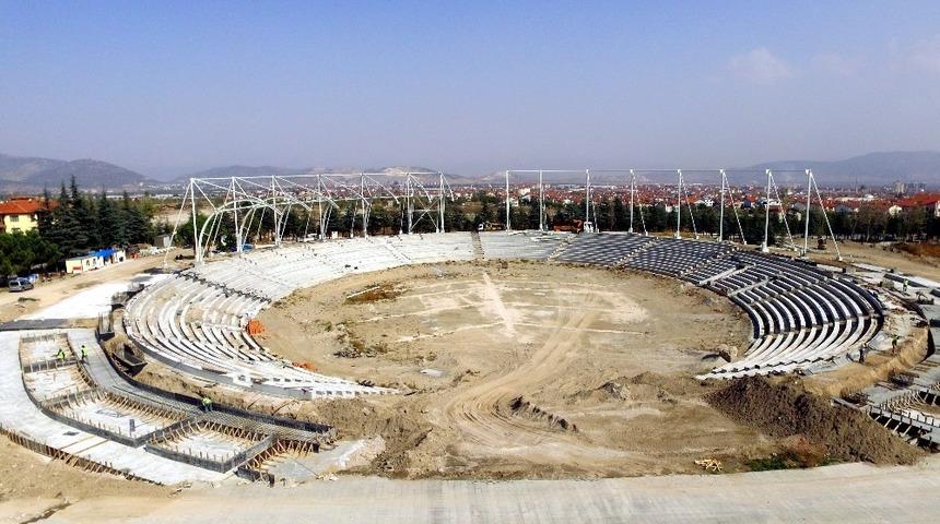 Türkiye’nin ilk Güreş Alanı ve Spor Kompleksi Isparta’da yükseliyor