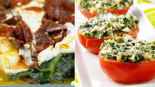 Tatlısından tuzlusuna ıspanak kullanarak yapabileceğiniz en güzel tarifler