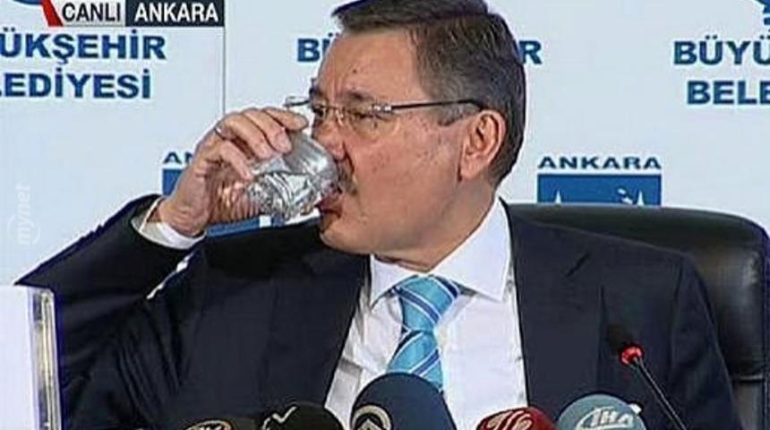 Ankara'nın Suyunun Isındığını G&ouml;steren Melih G&ouml;k&ccedil;ek Toplantısı