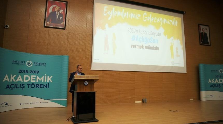 Bayburt’ta ‘Sıfır Açlık’ konferansı