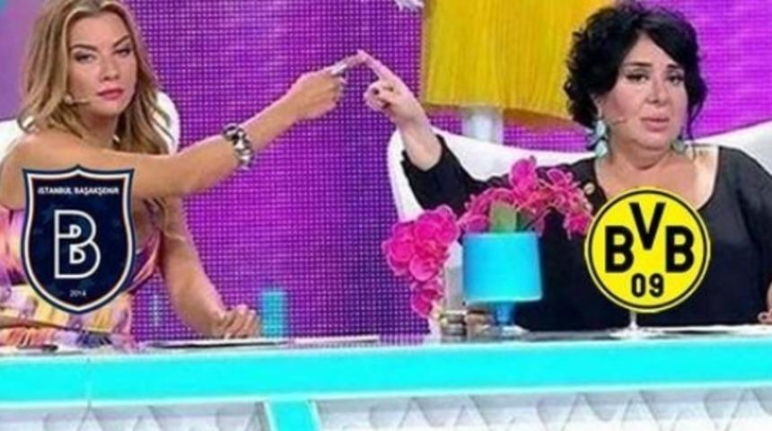 Galatasaray Başakşehir'den 4 Yedi, Sosyal Medya Coştu