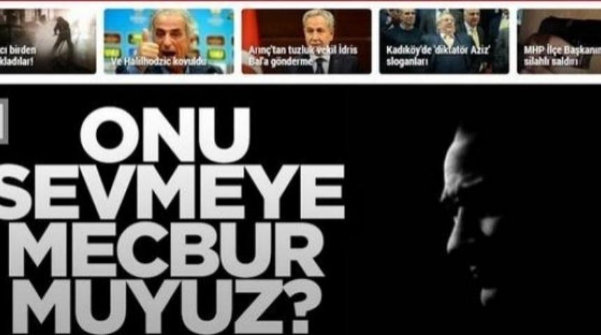 Yeni Akit'ten Ata'ya B&uuml;y&uuml;k Saygısızlık!