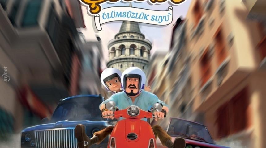 ABD'den İthal Türk Kadroyla Çekilen Türkiye'nin İlk 3B Animasyon Filmi 'Evliya Çelebi ve Ölümsüzlük Suyu' Vizyona Giriyor