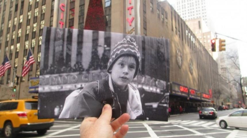 Filmlerden Sahneler İle Gerçek Yerlerinde Çekilmiş Fotoğraflar