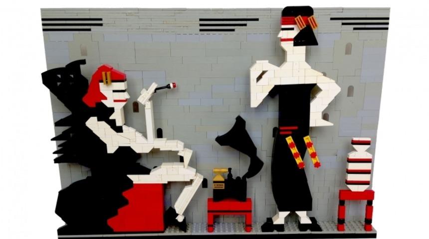 Lego'nun Bir &Ccedil;ocuk Oyuncağı Olmadığını Kanıtlayan Sanat&ccedil;ı