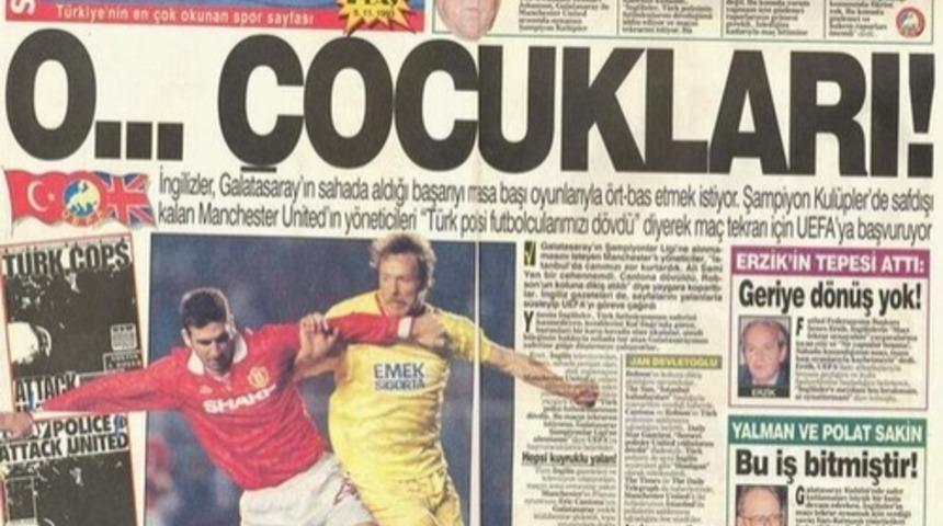 T&uuml;m Zamanların En Giderli Spor Gazetesi Manşetleri