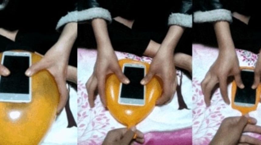 Bir Balonu Saniyeler İ&ccedil;inde Telefon Kılıfına D&ouml;n&uuml;şt&uuml;rmenin Yolu