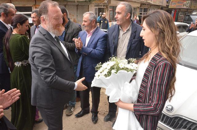 HDP Eş Genel Başkanı Temelli'den Hakkari'de esnaf ziyareti (2)