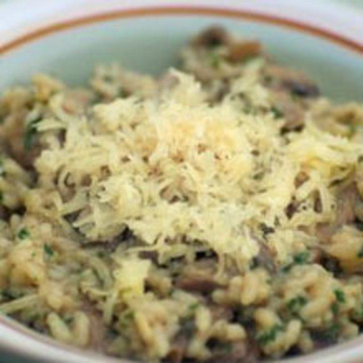Mantarlı Risotto