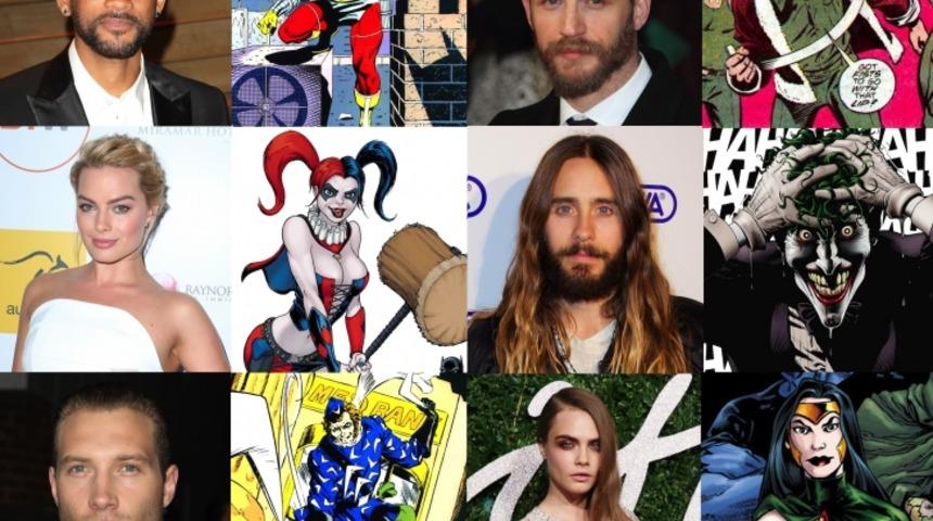 DC Marvel'i G&ouml;r&uuml;yor Ve Arttırıyor! Suicide Squad'ın Kadrosu Tek Kelimeyle Efsane!