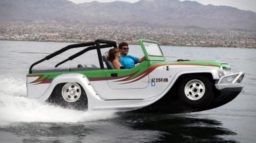 Hem Karada Hem Suda Kullanabilen 10 Muhteşem Araba