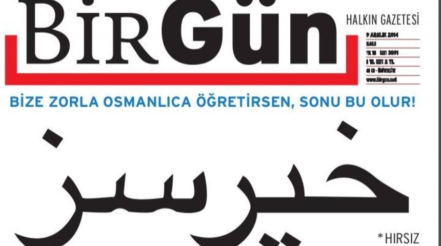 Zorla Osmanlıca &Ouml;ğretirseniz Sonu Bu Olur: Hırsız!