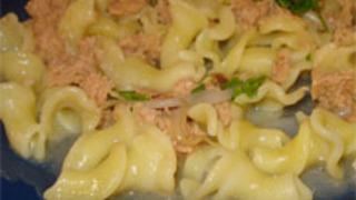 Soya Filizli Ton Balıklı Makarna