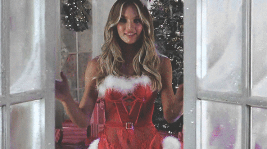 En Güzel 10 Victoria's Secret Yılbaşı Gif'i