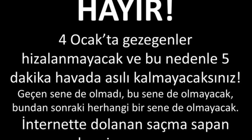 4 Ocak'ta Gezegen Hizlanması Olacak Mı? Olursa Bizi Ne Bekliyor?