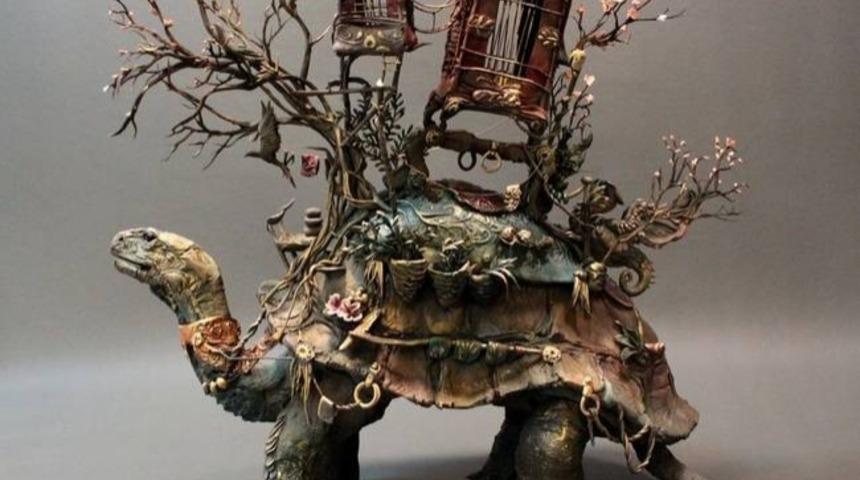 Bitkilerle Hayvanları Birleştiren Heykellere Hazırlanın!
