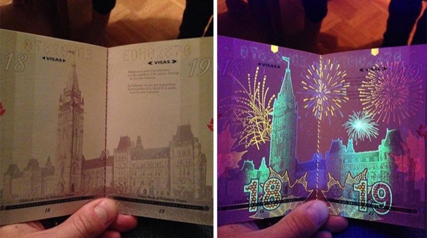 Kanada'nın Yeni Pasaportları Şıkır Şıkır