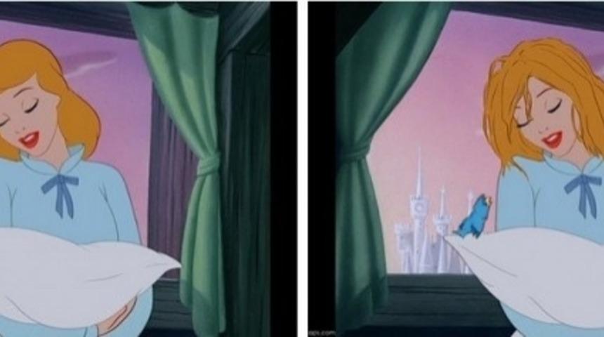 Disney Prenseslerinin Sa&ccedil;ları Ger&ccedil;ek&ccedil;i Olsaydı Nasıl Olurdu?