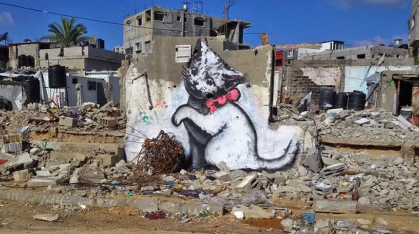 Banksy Gazze'de!