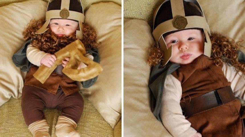 Y&uuml;z&uuml;klerin Efendisi Kost&uuml;mlerine B&uuml;r&uuml;nm&uuml;ş Birbirinden Tatlı 9 &Ccedil;ocuk