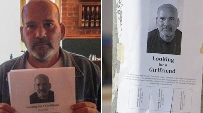 Bu Adam Kendisine İlanla Kız Arkadaş Arıyor