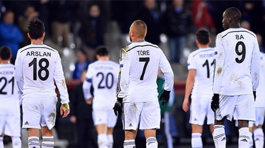 Beşiktaş, Bel&ccedil;ika'nın Brugge Takımına 2-1 Yenildi Ortalık Karıştı