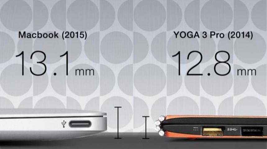 Apple'ın Yeni MacBook'u PC Firmalarının Alay Konusu Oldu