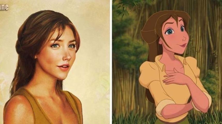 Disney Prensesleri Ger&ccedil;ek Olsaydı