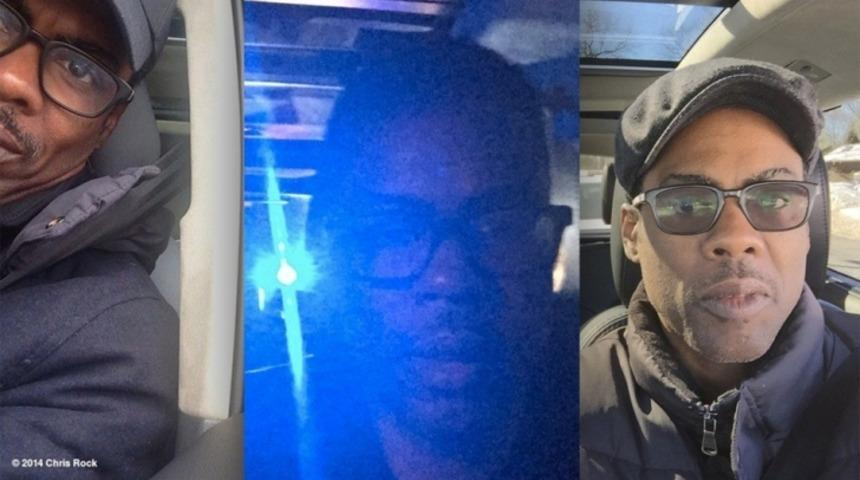 Chris Rock Ne Zaman Polis Tarafından Çeviriye Takılsa Selfie Çekiyor