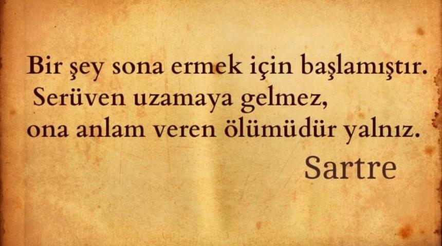 Jean-Paul Sartre Tarafından S&ouml;ylenmiş Varlığınızı Sorgulatacak 15 S&ouml;z