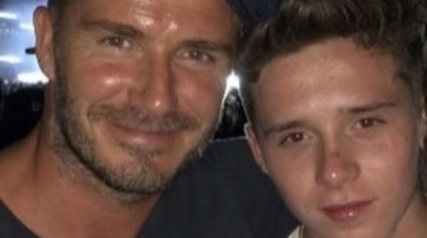 David Beckham, Oğlunu Ayar Etti!