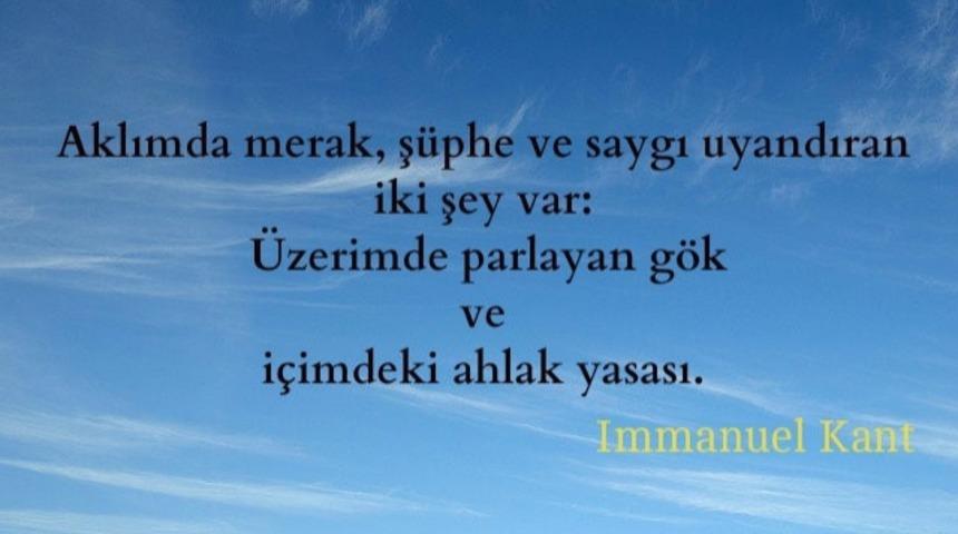 Immanuel Kant'ın Okuyanın Hayatına Yön Verecek Güzellikte 16 Sözü
