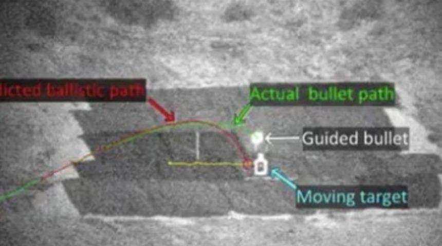 Bu Kurşun Havada Y&ouml;n&uuml;n&uuml; Değiştiriyor