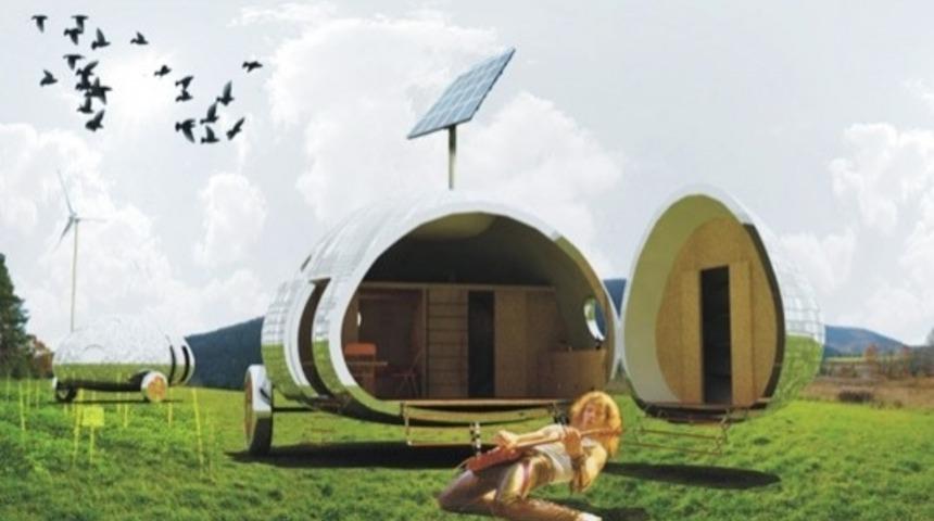 Canınızın İstediği Yere G&ouml;t&uuml;rebileceğiniz G&uuml;neş Enerjili Bu Evi G&ouml;rmelisiniz! 