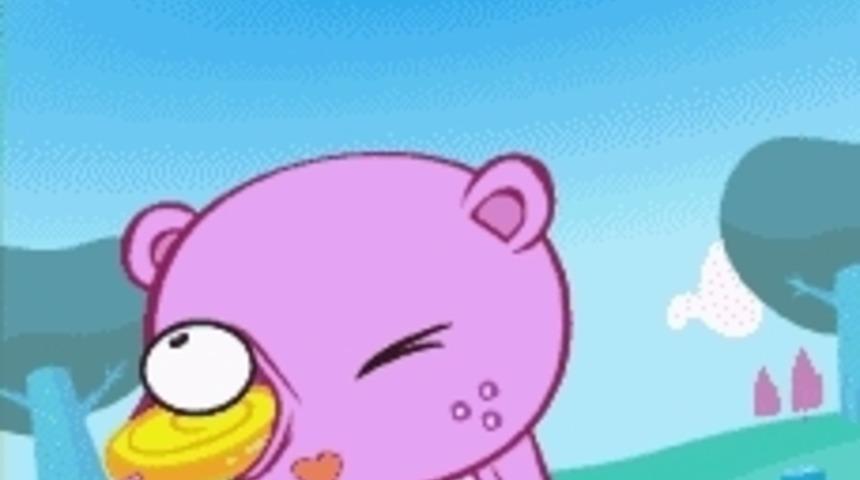 (+18) D&uuml;nyanın En Psikopat &Ccedil;izgi Filmi "Happy Tree Friends" ten Hepsi Birbirinden Kanlı 15 Gif