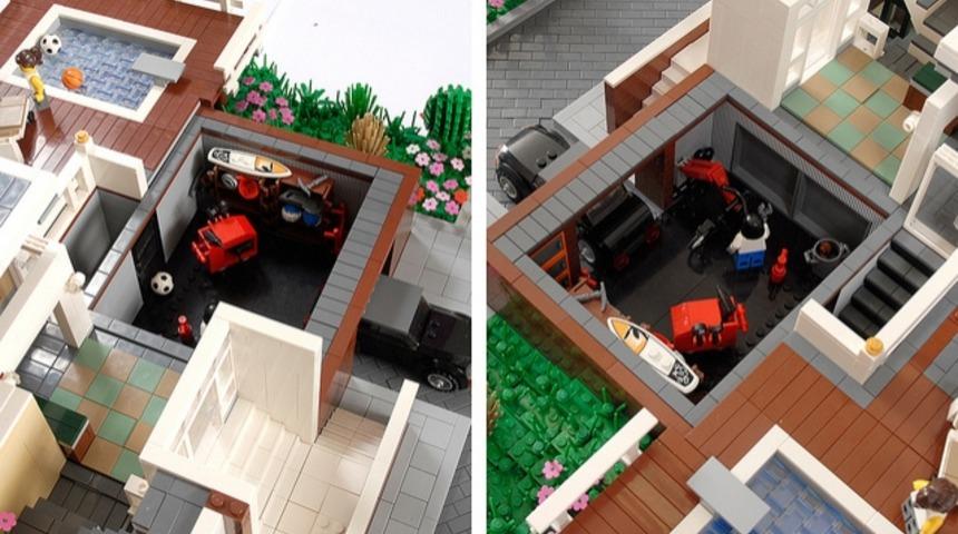 Lego Tarzında Yapılmış Bu Evleri G&ouml;rmeli Ve İ&ccedil;inde Yaşamayı Hayal Etmelisiniz! 
