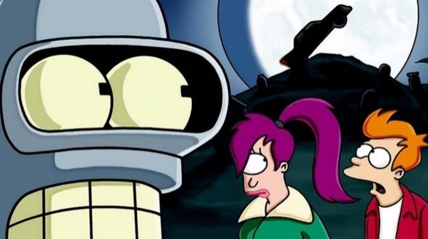 Boğazımıza Yumruyu Koyup, Kahkahayla &Ccedil;ıkartan Dizi: Futurama