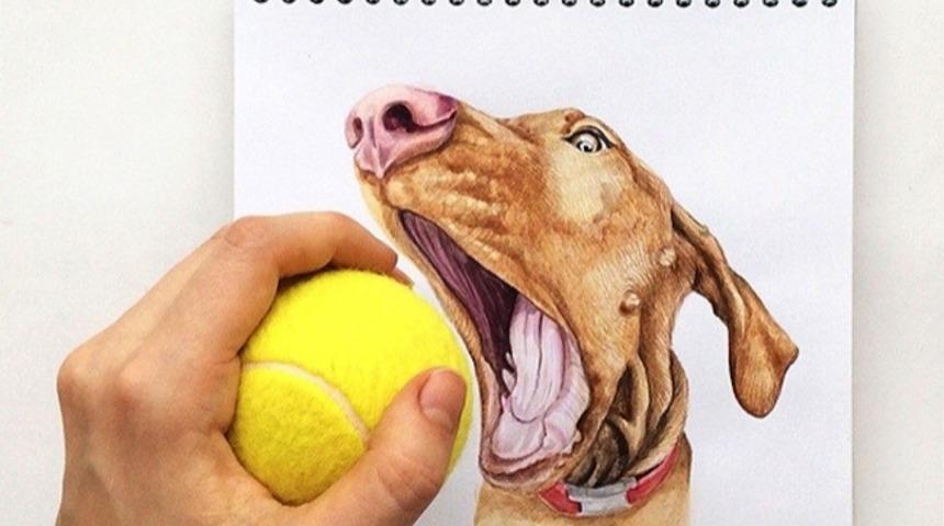 Rus İll&uuml;strat&ouml;r Valerie Susik'in Kaleminden ''İnteraktif K&ouml;pekler''