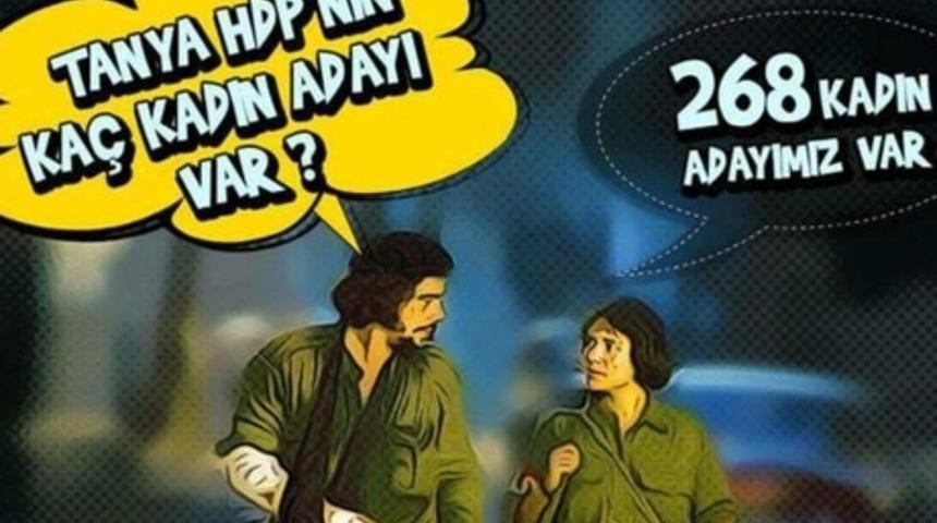 HDP sosyal medyada g&ouml;n&uuml;ll&uuml;lerine ve mizaha g&uuml;veniyor