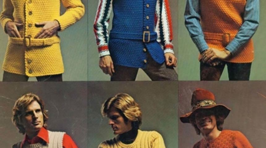 30 Reklam Fotoğrafıyla, 1970'lerin G&ouml;rmeyeydim İyiydi Diyeceğiniz Erkek Modası